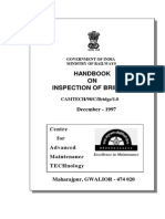 Handbook On Inspection of Bridges