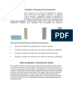 Tipos de Muelles o Resortes de Compresion