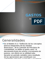 Gastos Boletin 5200