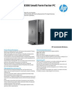 HP Compaq Elite 8300 SFF PC Datasheet TCM 196 1522518