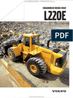 Catalogo Cargadora Frontal Ruedas L220e Volvo