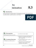 Gauss Elimination in Numerical Method