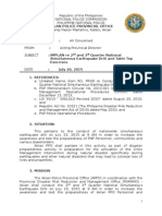 IMPLAN Re 2nd and 3rd Quarter National Simultaneous Earthquake 2015