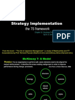 Strategy Implementation The 7S Framework