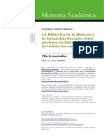 Didactic A Historia and Eli Que