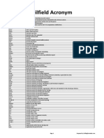 Oilfield Acronym Update Aug 2015