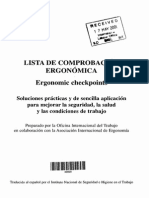 Checklist de Ergonomia - Oit