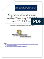 Migration D'un Domaine Active Directory 2008 R2 Vers 2012 R2 (Tuto de A À Z)