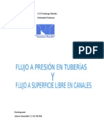 Flujo en Presión de Tuberías