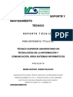 Reporte Tecnico Uttec