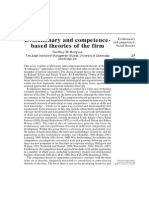 S.10 Hodgson, G.M. - 1998 - Evolutionary and Competence Based Theories of The Firm. Pág 25-51.