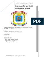 Administracion Financiera Del Sector Publico