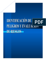 Identificación y Evaluación de Riesgos IPER