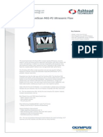 Olympus Omniscan Mx2 p2 Ultrasonic Flaw Detector