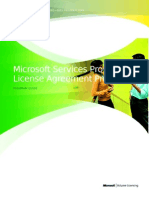 Services Provider License Agreement Program Guide 2011