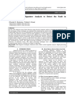 Motor Current Signature Analysis To Detect The Fault in Induction Motor