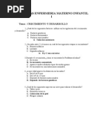 Examen de Materno Infantil 1