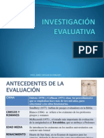 Investigación Evaluativa