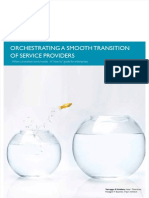 Orchestrating A Smooth Transition of Service Providers