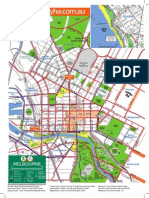 Melbourne Tourist Map 2013