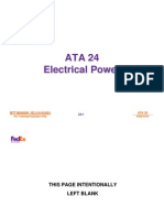 Airbus 24 A300 A310 Electrical Power