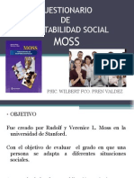 Cuestionario de Adaptabilidad Social Moss