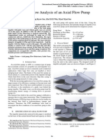 Numerical Flow Analysis of An Axial Flow Pump