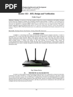 Router 1X3 - RTL Design and Verification