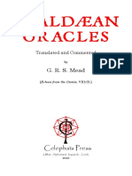 Mead - Chaldean Oracles