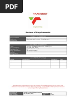 05.0review of Requirements