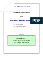 Potable Water Pumps: Lamah Est