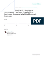 Irdc/Rpe Scoping Study: Productive Strategies For Poor Rural Households To Participate Successfully in Global Economic Processes