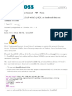 How To Install OpenLDAP With MySQL As Backend Data On Debian 6 64-Bit - WingFOSS PDF