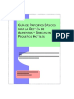 Guia de Principios Basicos para La Gestión de Alimentos y Bebidas en Pequeños Hoteles