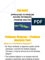 Approaches To Problem-Solving Techniques: Fishbone Analysis