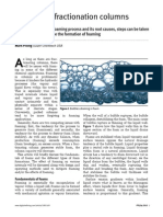 Foaming in Fractionation Columns