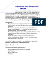 Tnet-Student Attendance With Fingerprint Reader Synop