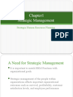 Strategic Management: Strategic Human Resource Planning