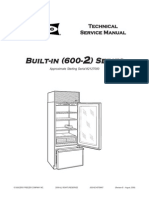 600 2 Sub-Zero Built-In Series Refrigerator Service Manual