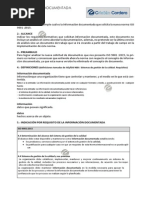 Información Documentada ISO 9001:2015