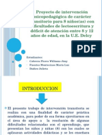 Defensa de Perfil de Proyecto