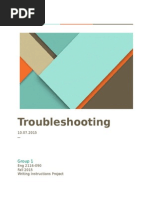 Troubleshootingdocument