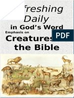 Creatures of The Bible November 2015