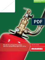 MX MX200 Fire Extinguishing System PDF