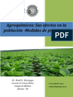 AGROQUIMICOS. Sus Efectos en La Población - Medidas de Prevención