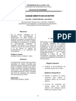 Informe Lab de Accionamiento y Protecciones - Arranque Directo de Un Motor