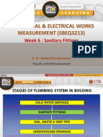 Measurement of Sanitary Fittings