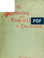 (1893) The Handwriting of The Kings and Queens of England