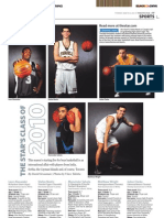 2010 Toronto Star High School Basketball All-Stars