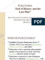 "The End of History and The Last Man": Fukuyama